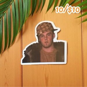 Scumbag Steve Meme Vinyl Sticker – Classic Internet Humor